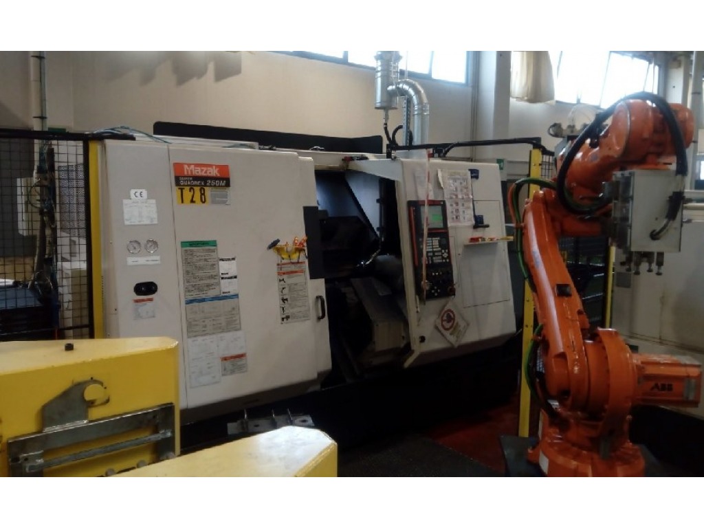 Tornio Motorizzato CNC Mazak Super Quadrex 250M in vendita - foto 1