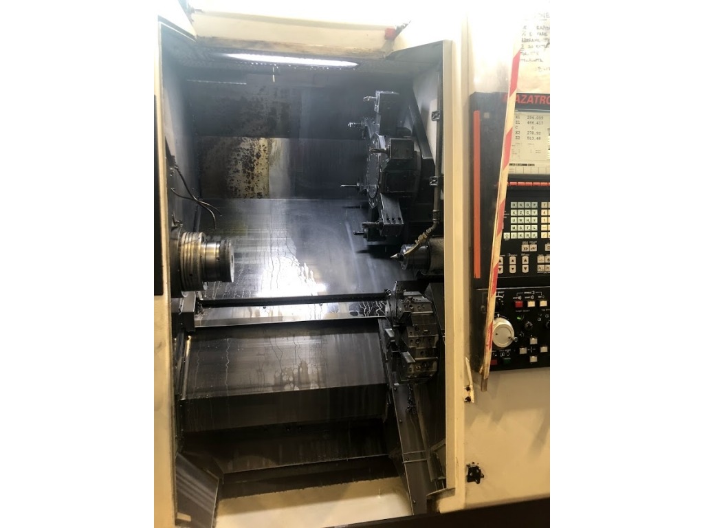 Tornio Motorizzato CNC Mazak Super Quadrex 250M in vendita - foto 2
