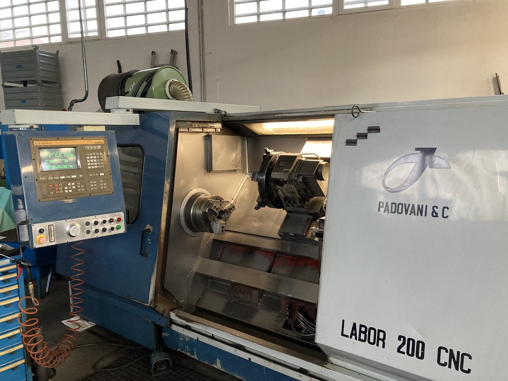 tornio padovani labor  cnc 200x 1000 in vendita - foto 1