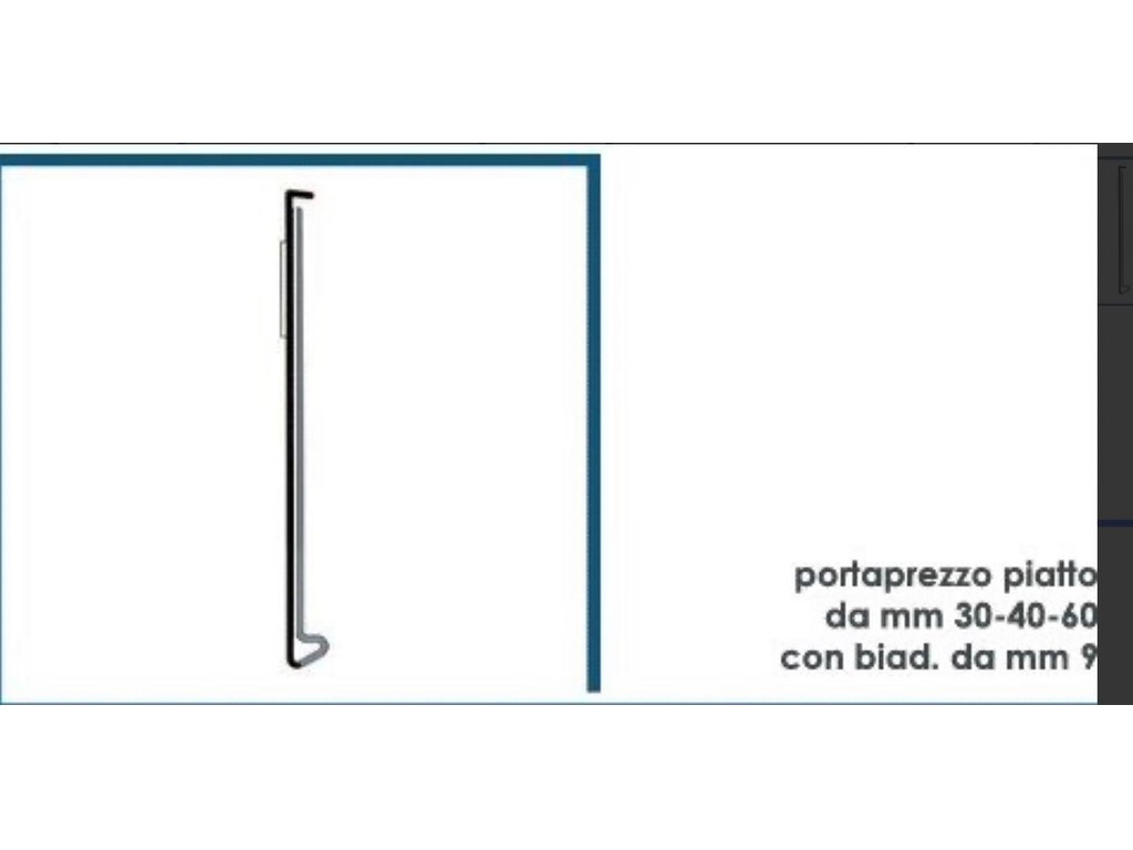 PROFILI PORTAPREZZI in vendita - foto 6