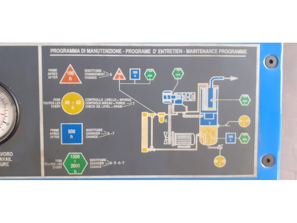 compressore a vite ABAC  7.5  KW. in vendita - foto 5