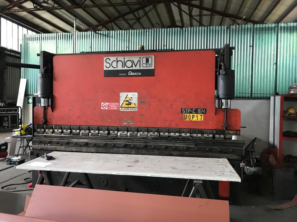 P.P. SCHIAVI STPC-164 MM.4050X160T CNC TASK 84ND 6 ASSI in vendita - foto 4