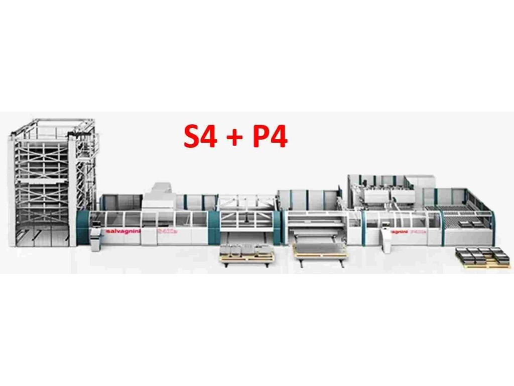 Line-SALVAGNINI S4 + P4 Punching and Bending Centre in vendita - foto 2