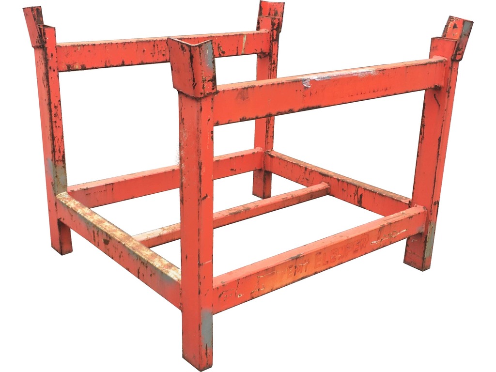 Pallet in acciaio impilabili con sponde in vendita - foto 1