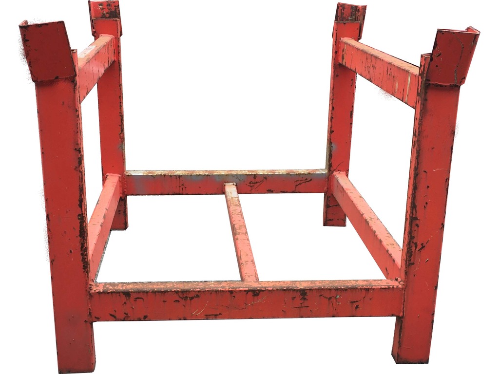Pallet in acciaio impilabili con sponde in vendita - foto 3