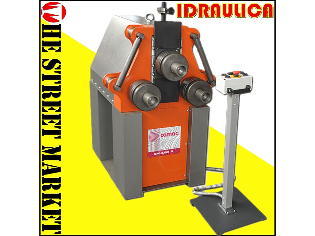 Comac curvatubi curvaprofili curvatrice calandra idraulica in vendita - foto 1