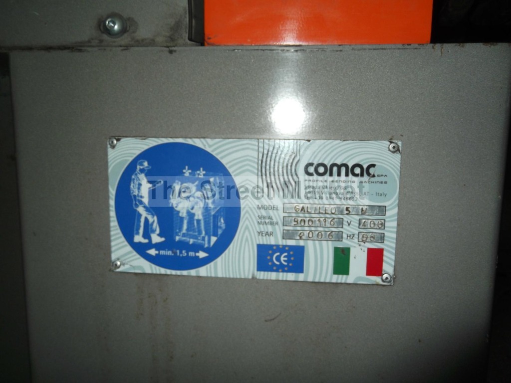 Comac curvatubi curvaprofili curvatrice calandra idraulica in vendita - foto 5