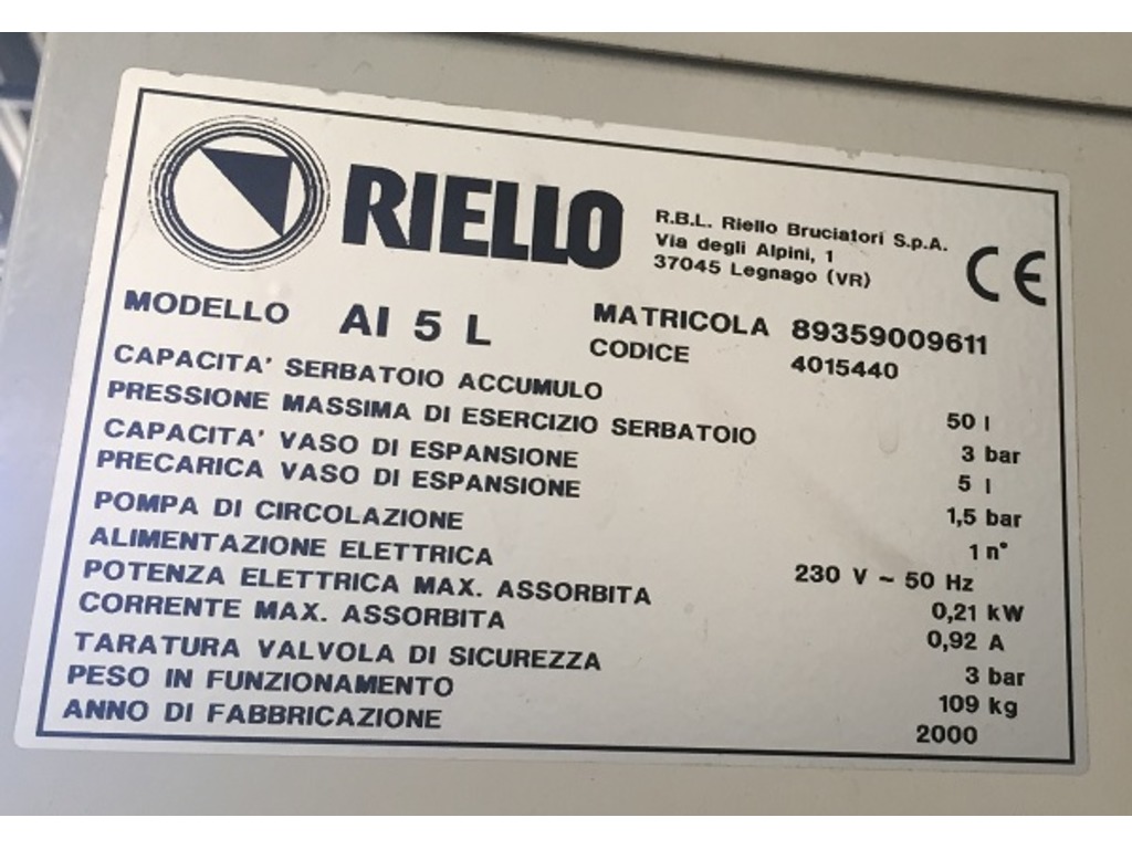 Refrigeratore Riello modello RSA0021. in vendita - foto 4