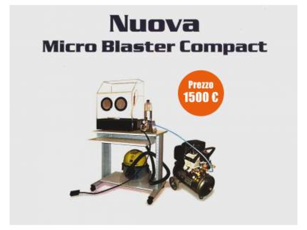 Micro Sandblaster Compact professionale in vendita - foto 1
