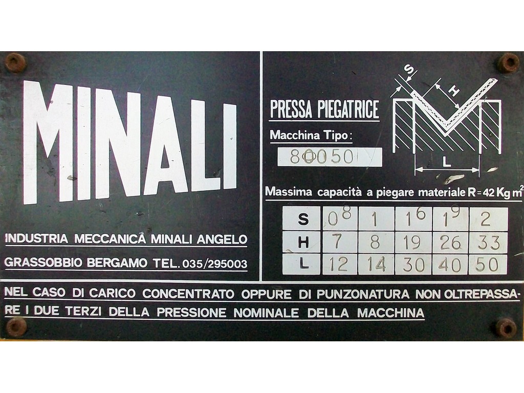 VENDO PIEGATRICE 8 METRI PROFESSIONALE in vendita - foto 8