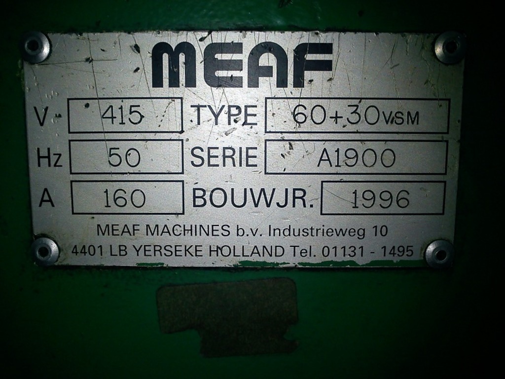 MEAF ESTRUSORE ANNO 1996 in vendita - foto 5
