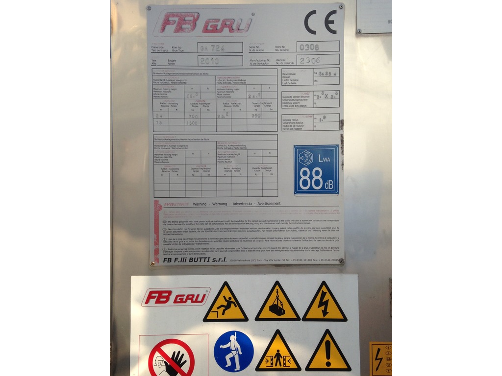 GRU EDILE FB GA724 in vendita - foto 2