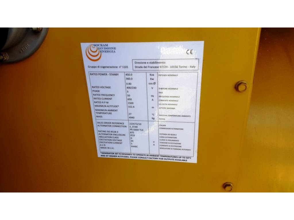 Gruppo Elettrogeno 400 Kw in vendita - foto 6