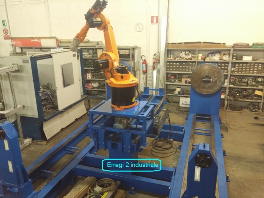 ISOLA ROBOT USATA CONTROLLATA KUKA KR 6 in vendita - foto 2