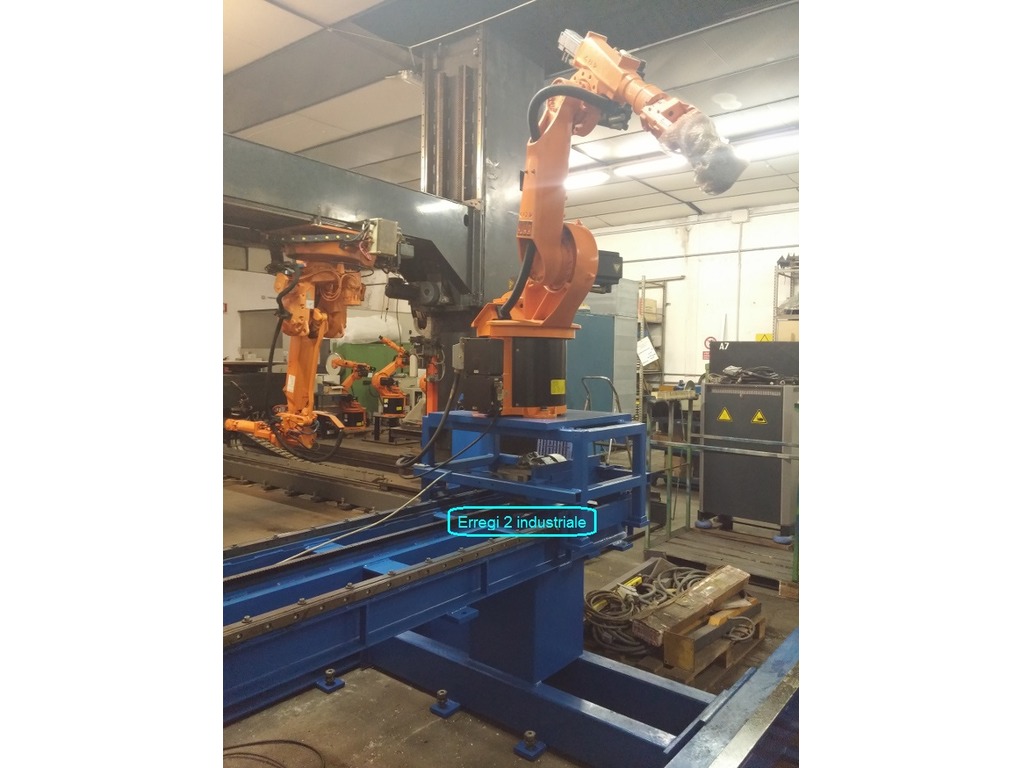ISOLA ROBOT USATA CONTROLLATA KUKA KR 6 in vendita - foto 4